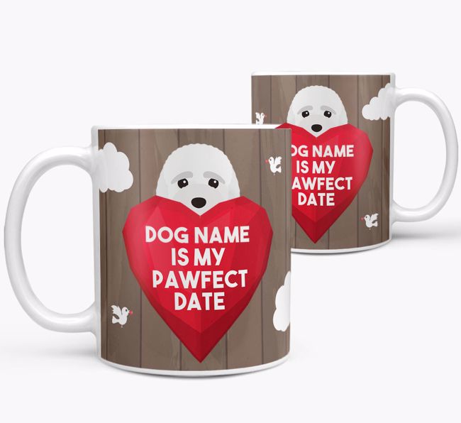 'Pawfect Date' - Personalized {breedFullName} Mug